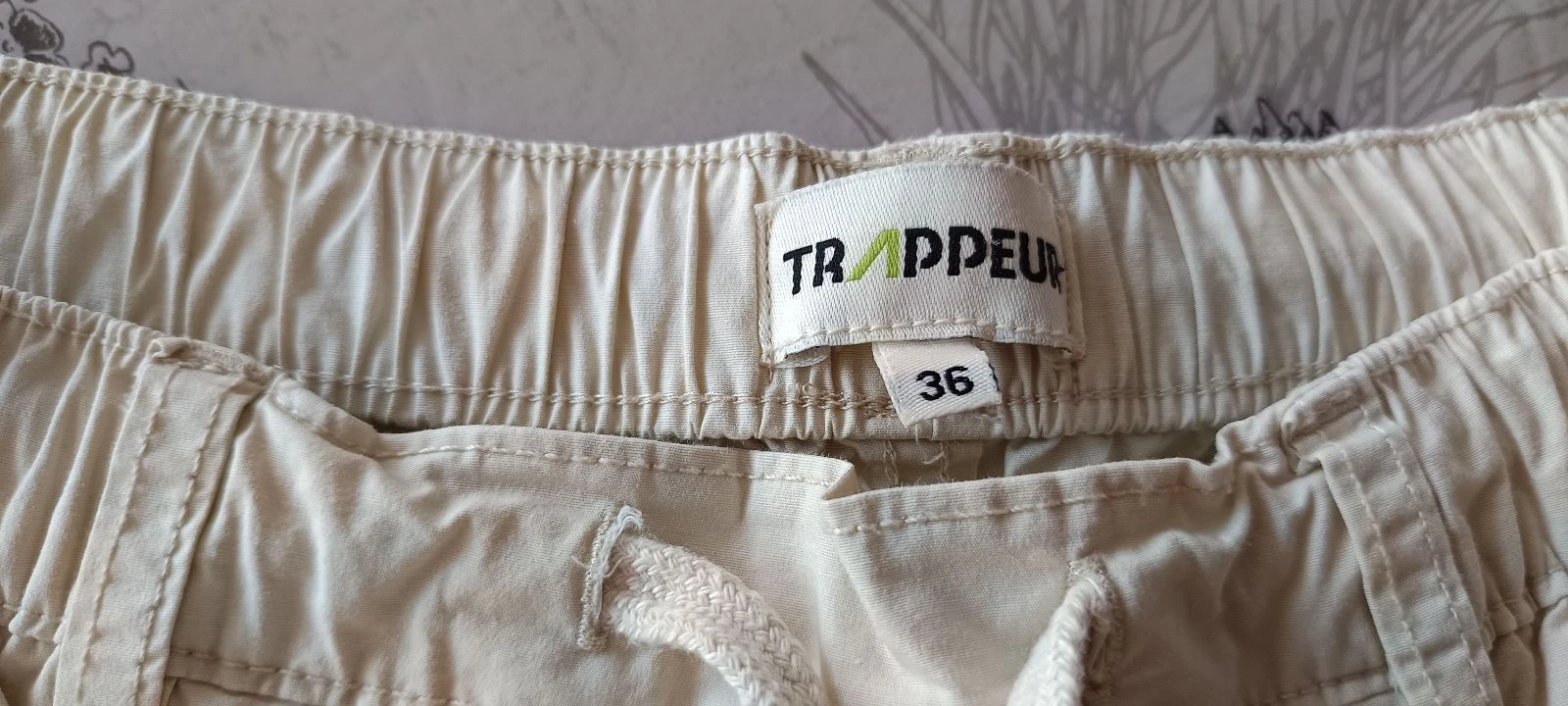Pantalon cargo taille 36 élastique Trappeur EXCELLENT ÉTAT  – photo 12